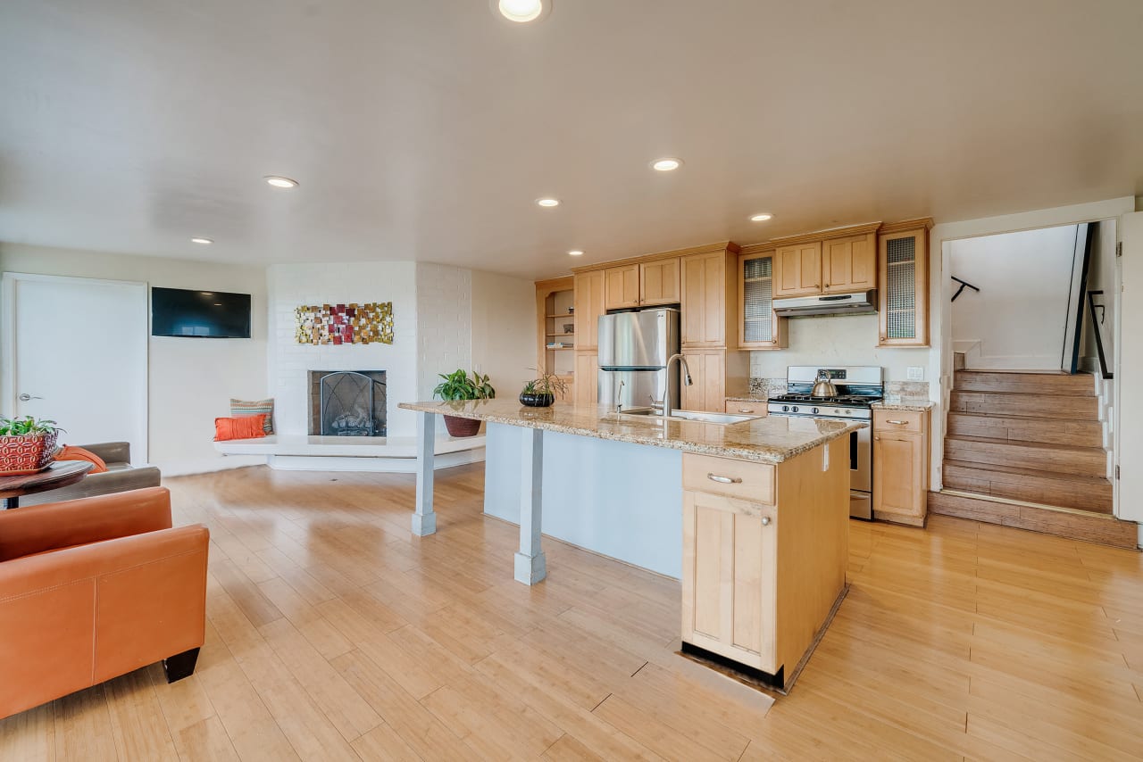 Mid Century with Potential in Lovely Lake Hollywood