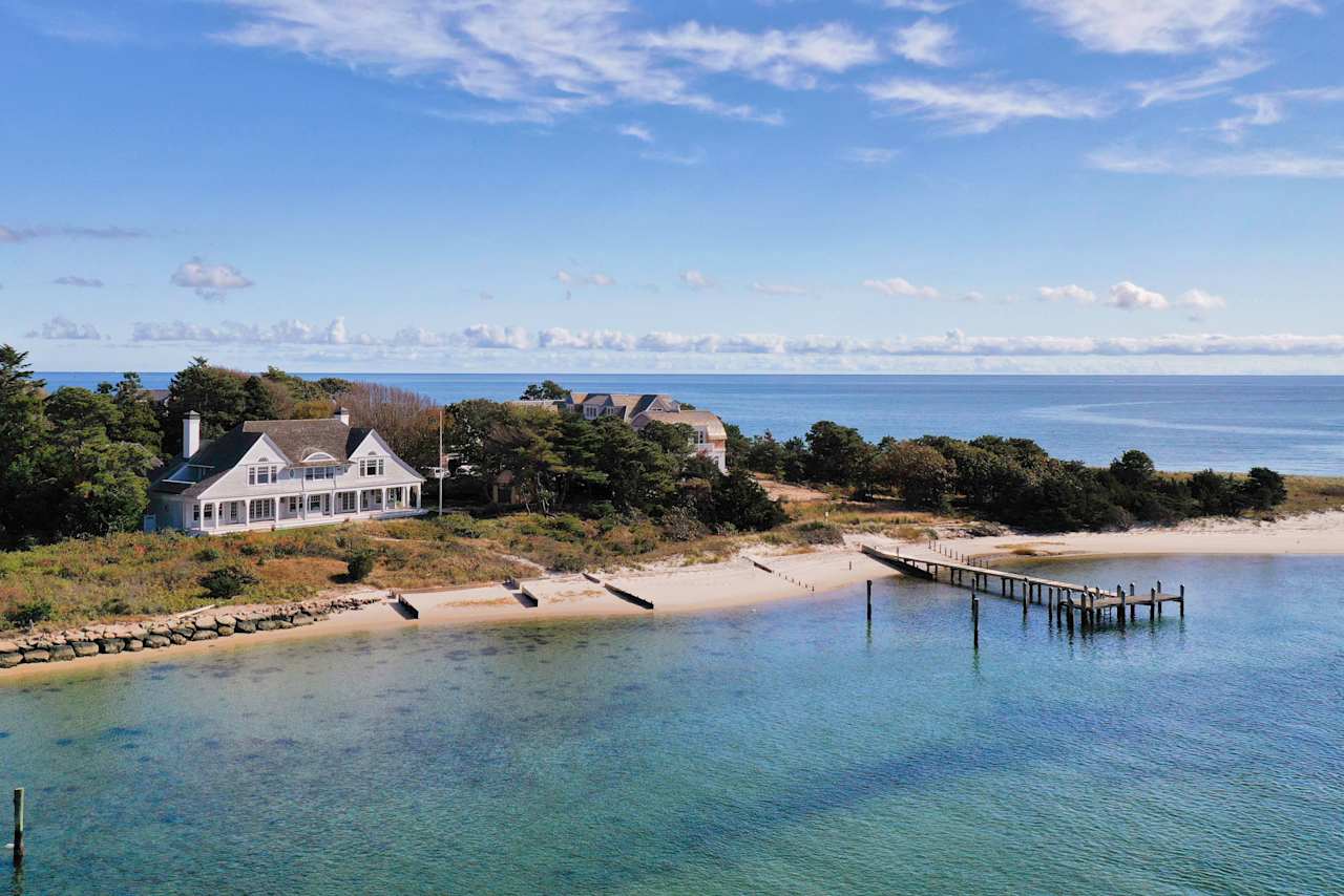 Osterville, waterfront, water view, dock, deep water dock, beach, sandy