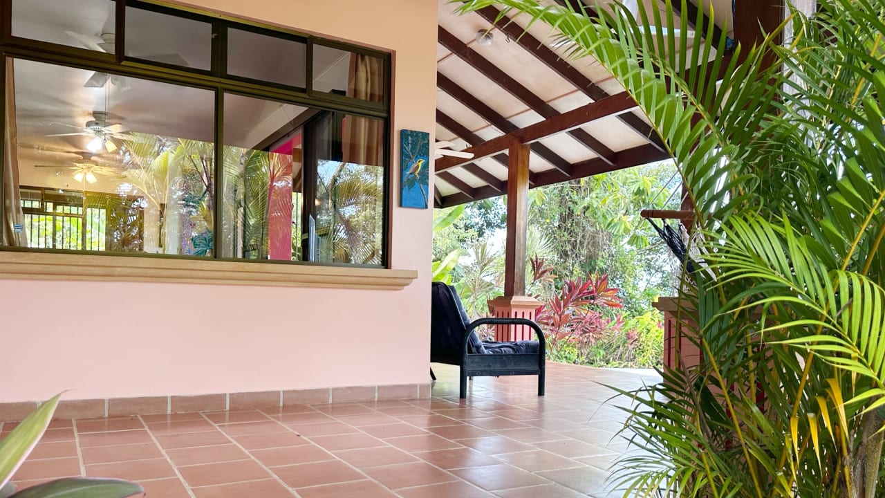 Escaleras, Dominical Ocean View Home 0.7 acre with Massive Studio Rancho