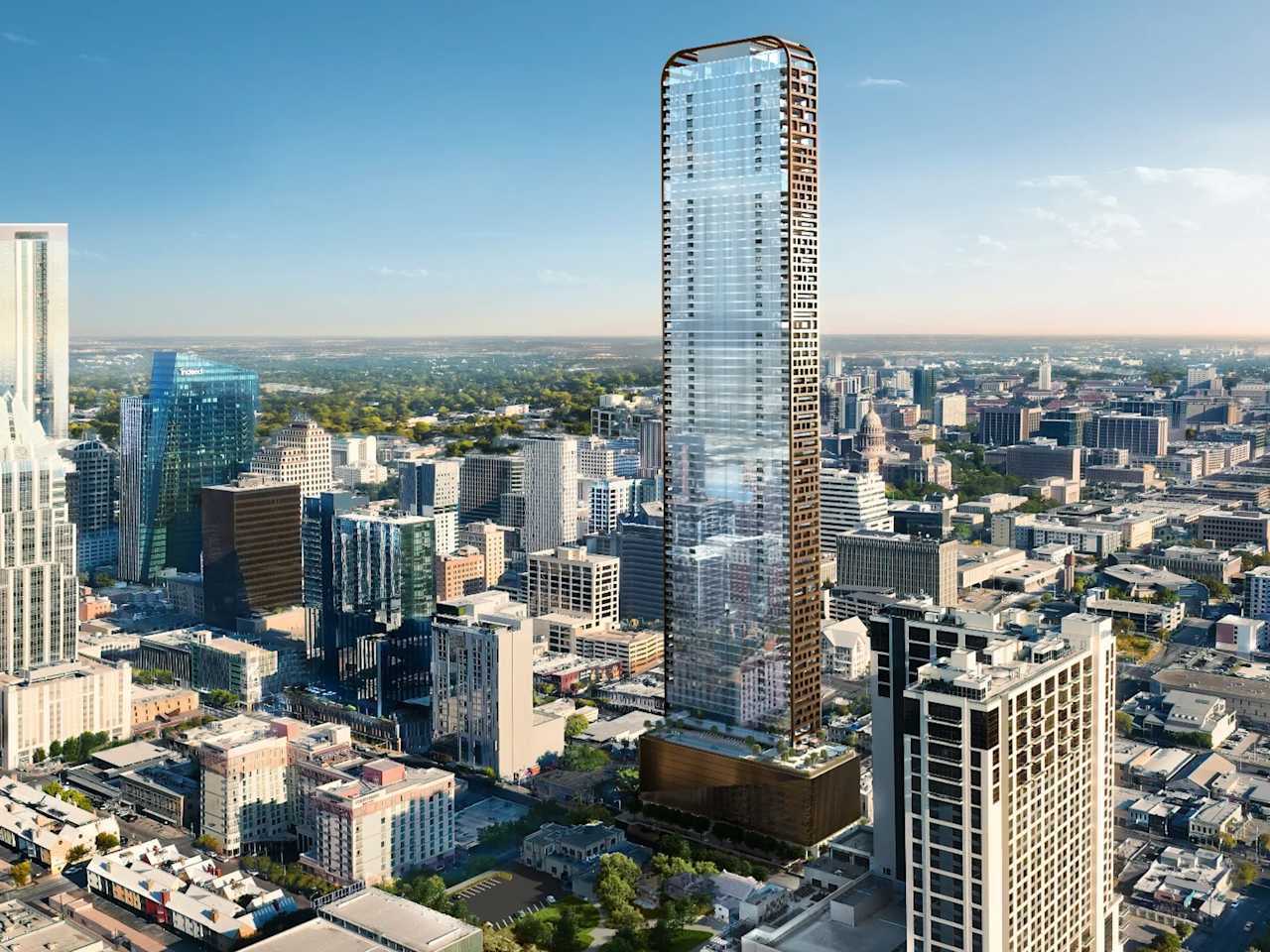 New 80story Highrise Planned for Downtown Austin Would Texas