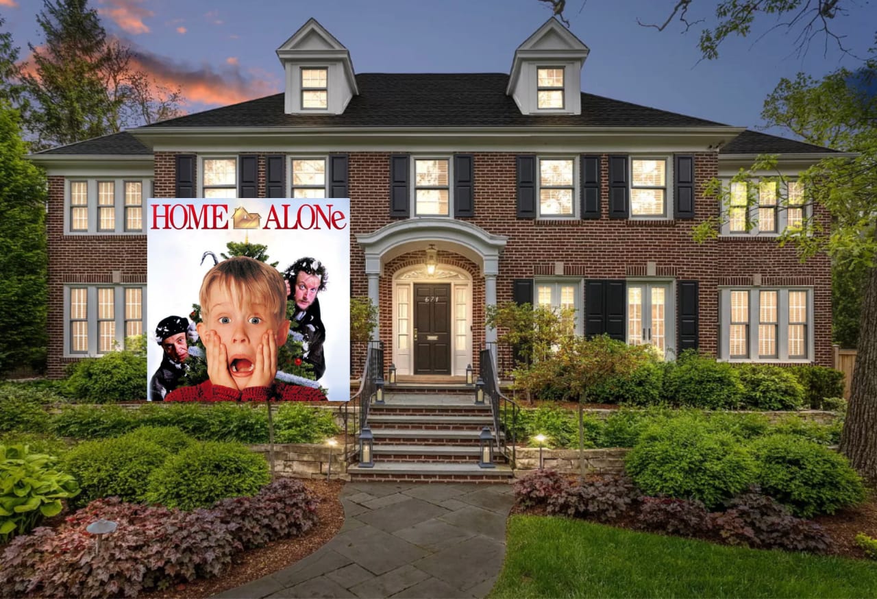 "Home Alone" House for Sale - Movie Trailer