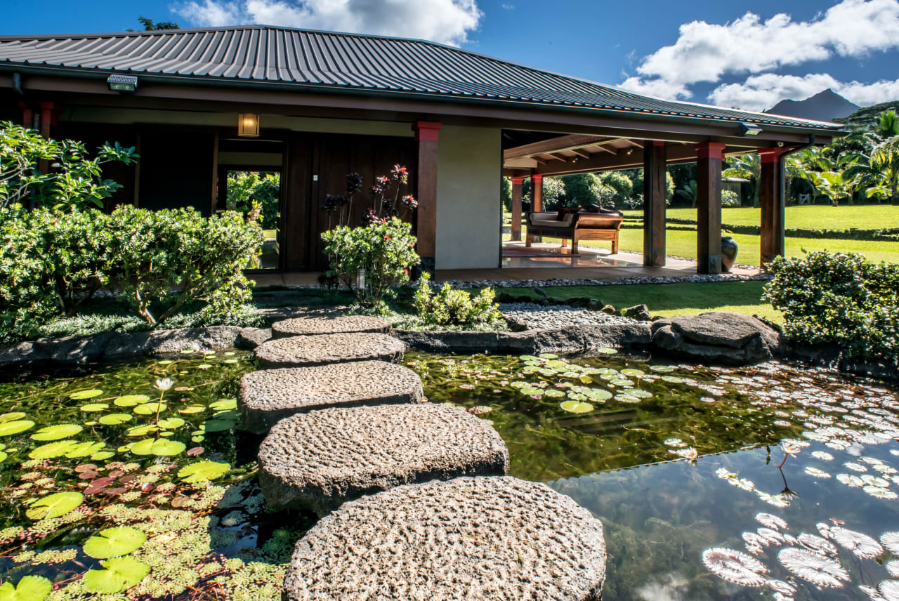 Impeccably Crafted Stunner With Mountain Views and Japanese Gardens