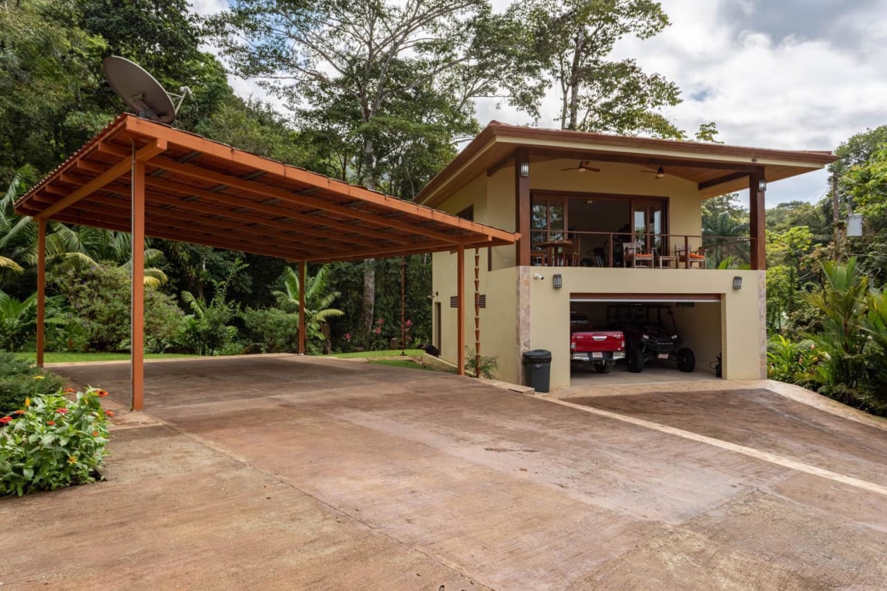 Ocean View Home With Rainforest Setting