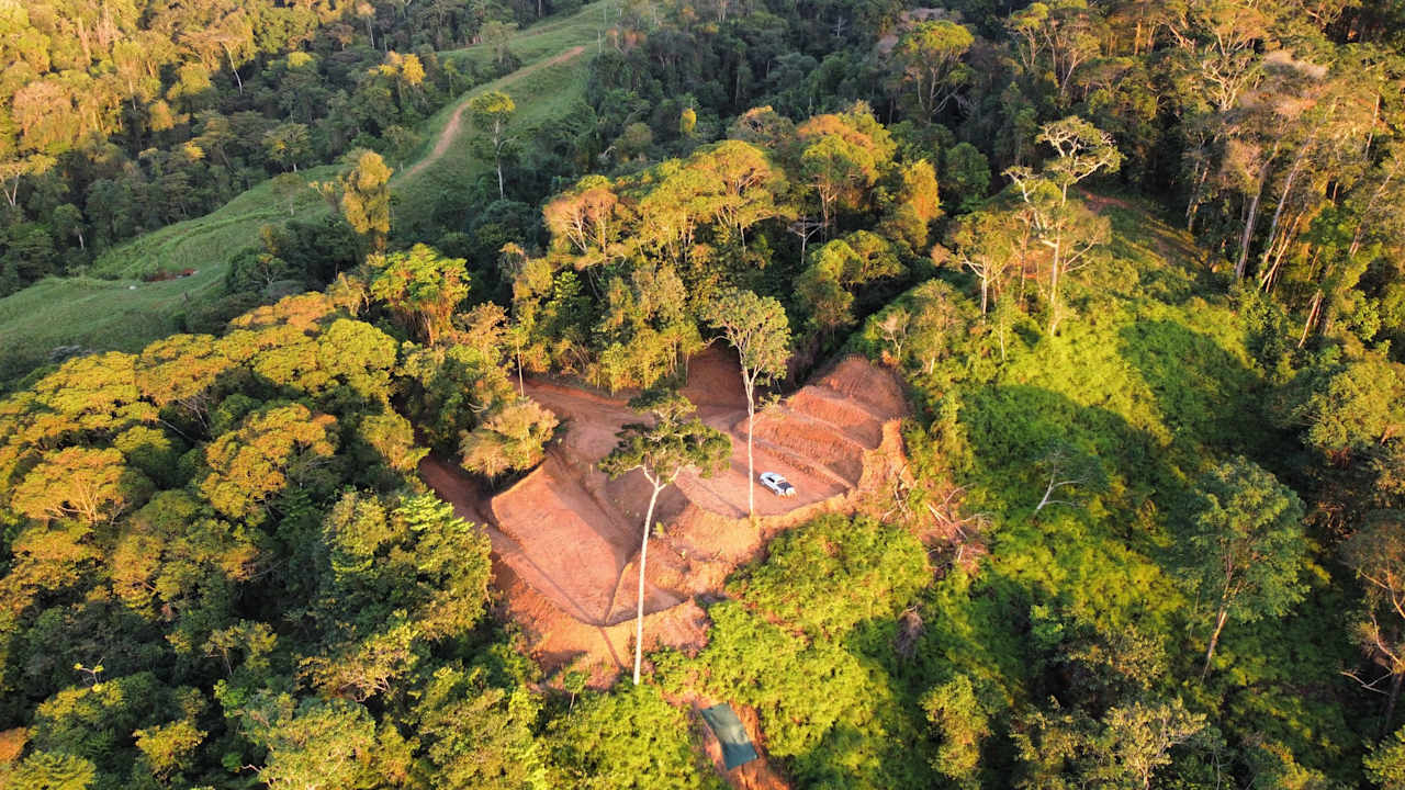 Costa Rica Ocean View Lots for Sale Uvita Mountain Top Developmen