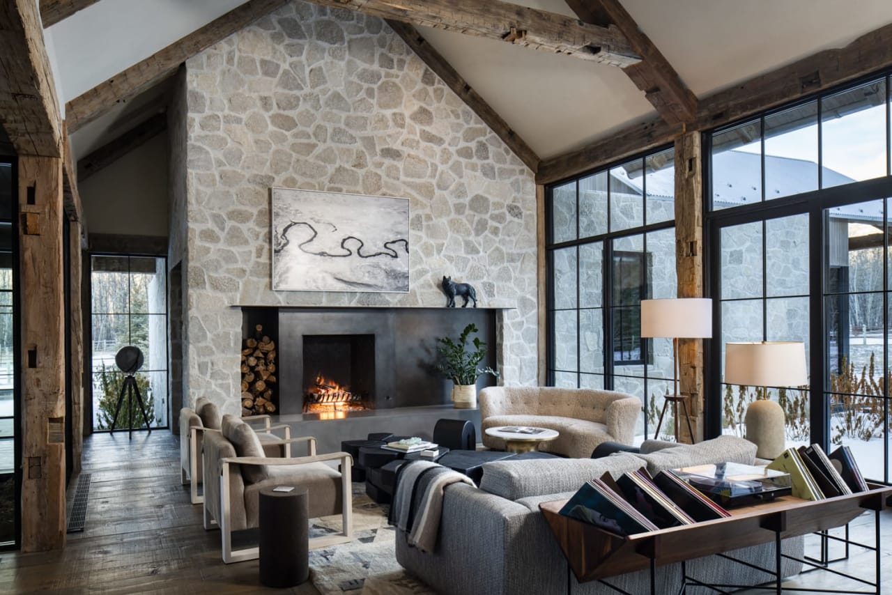 Rustic meets Modern Elegance in the Mountains