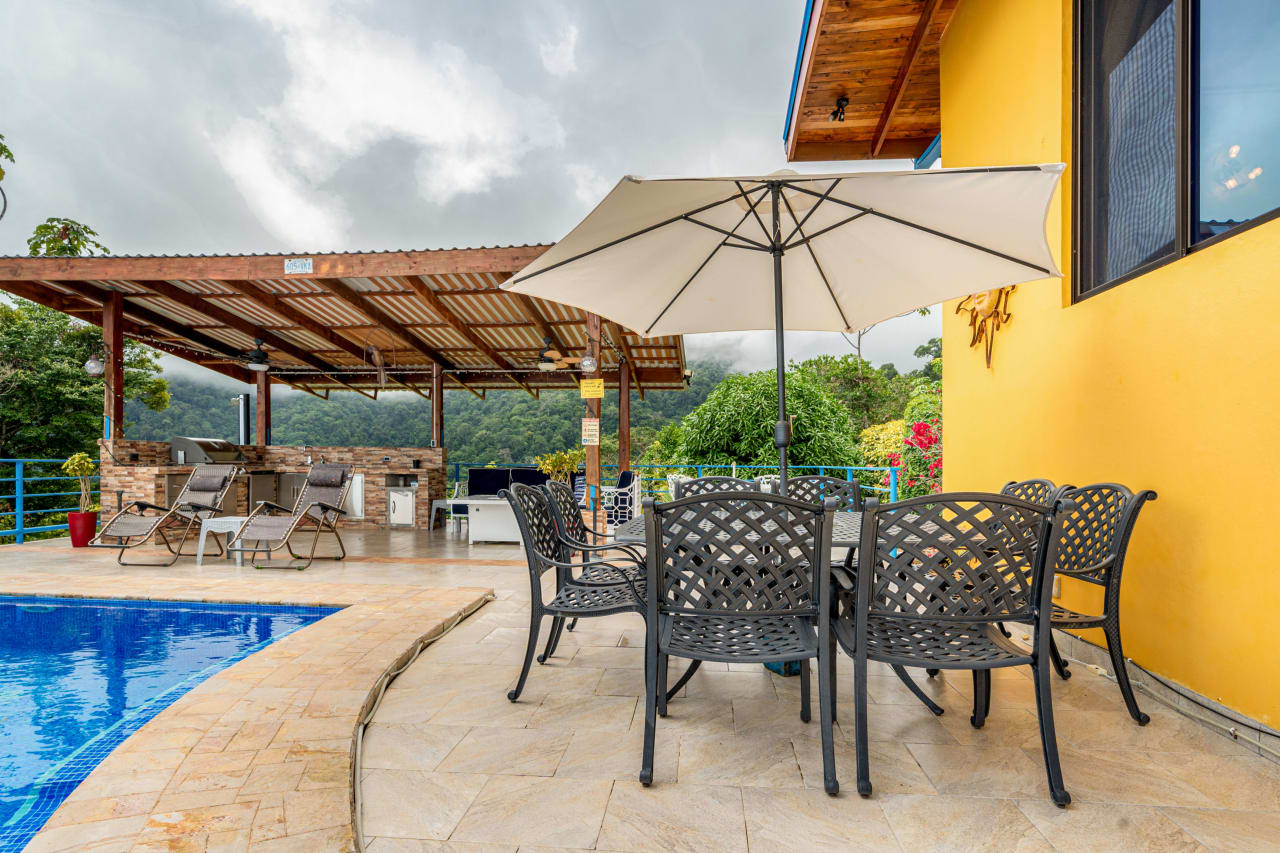 Luxury Ocean View 4-Bedroom Villa For Sale Overlooking the Village of Ojochal