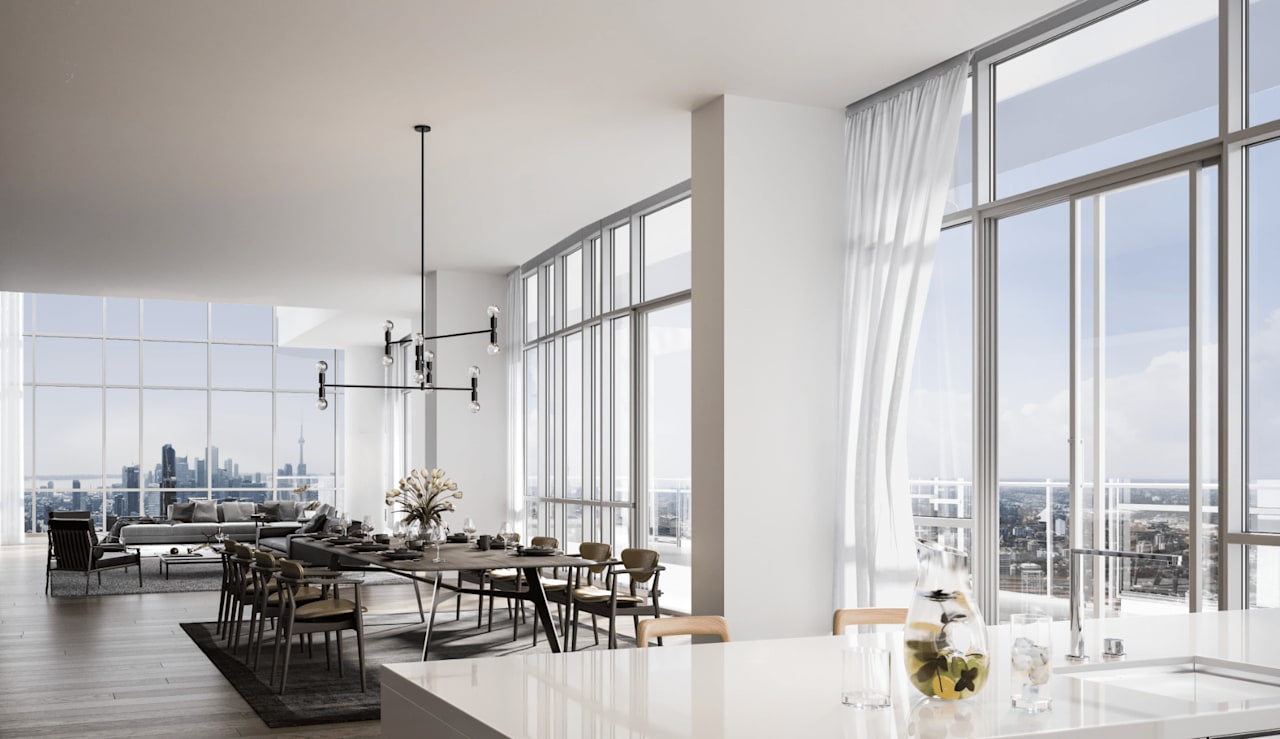 Curated visual reference: Fresh Look at One Bloor The Penthouses Toronto Real Estate