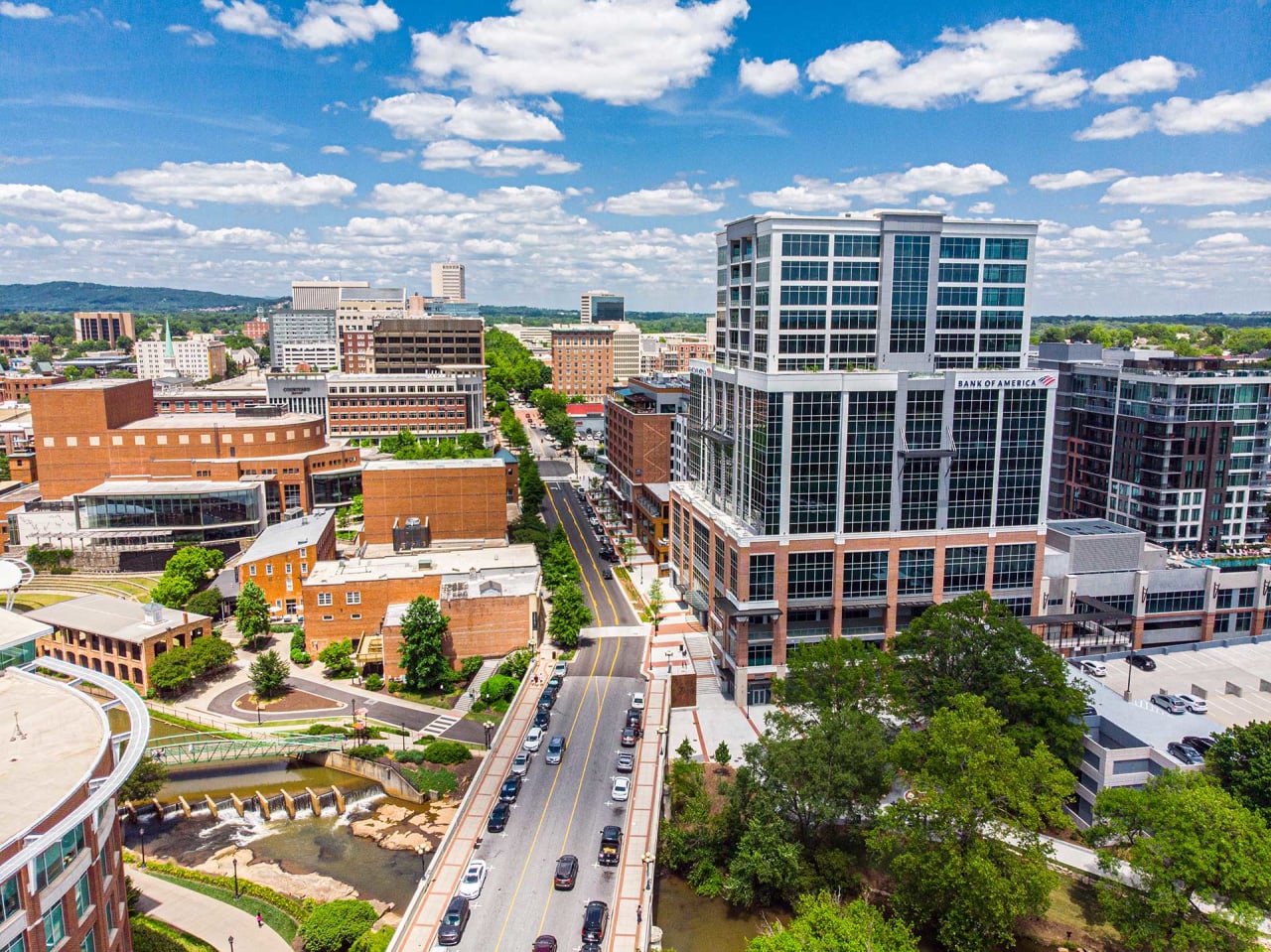 Falls Tower at Camperdown Penthouse The Gallo Company Greenville