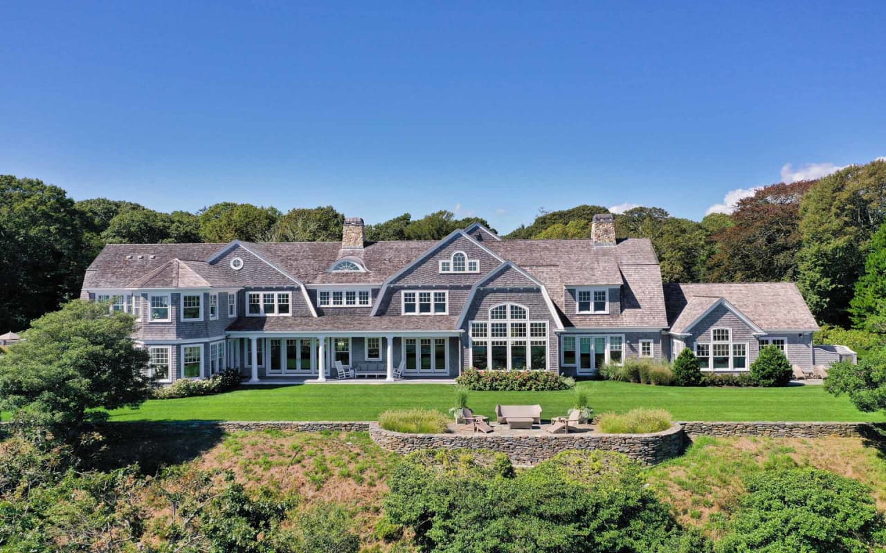 Osterville Cape Cod Estate Waterfront Water Views Dock Pool