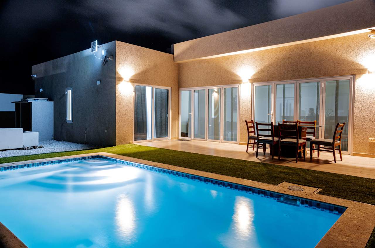 Seroe Blanco Rental Swimming pool Bold Real Estate Aruba Noord Real Estate Specialists