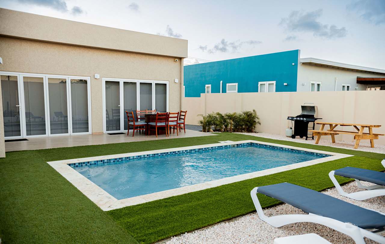 Seroe Blanco Rental Swimming pool Bold Real Estate Aruba Noord Real Estate Specialists