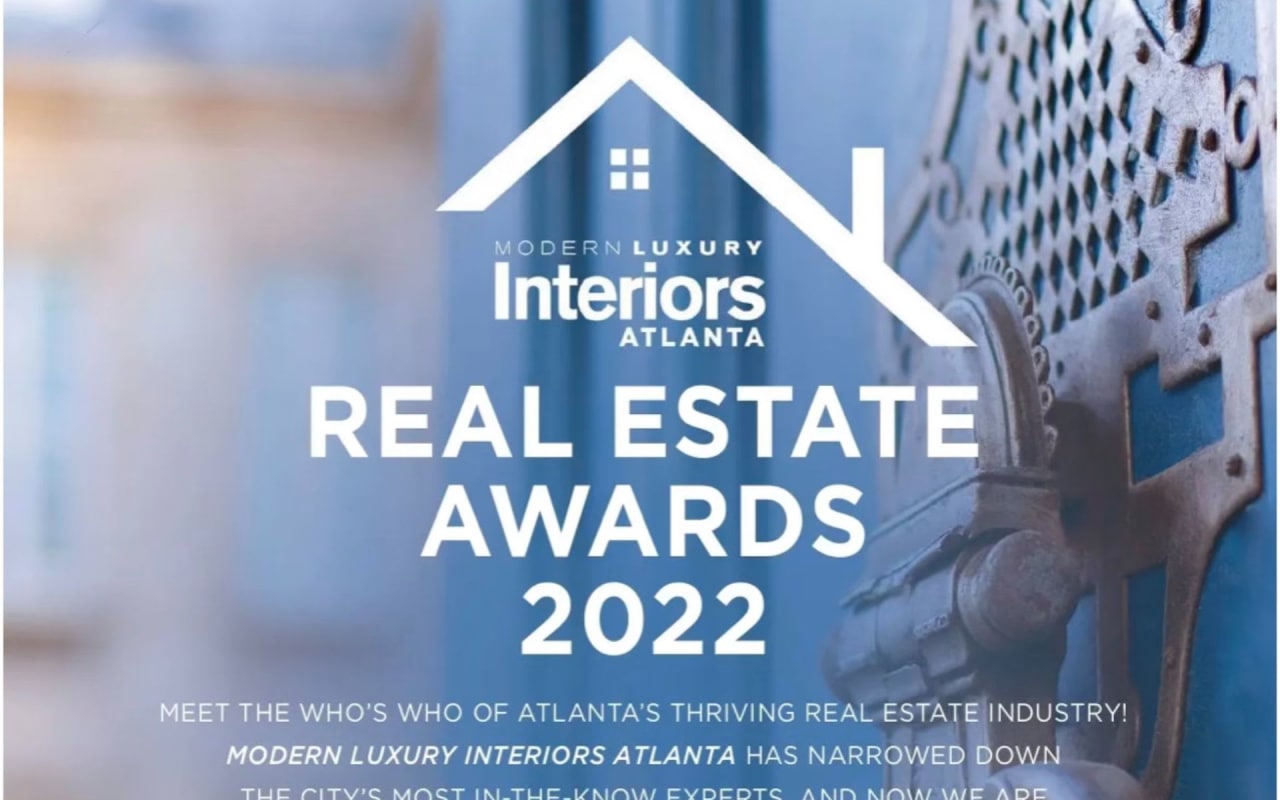 MODERN LUXURY INTERIORS ATLANTA: REAL ESTATE AWARDS 2022