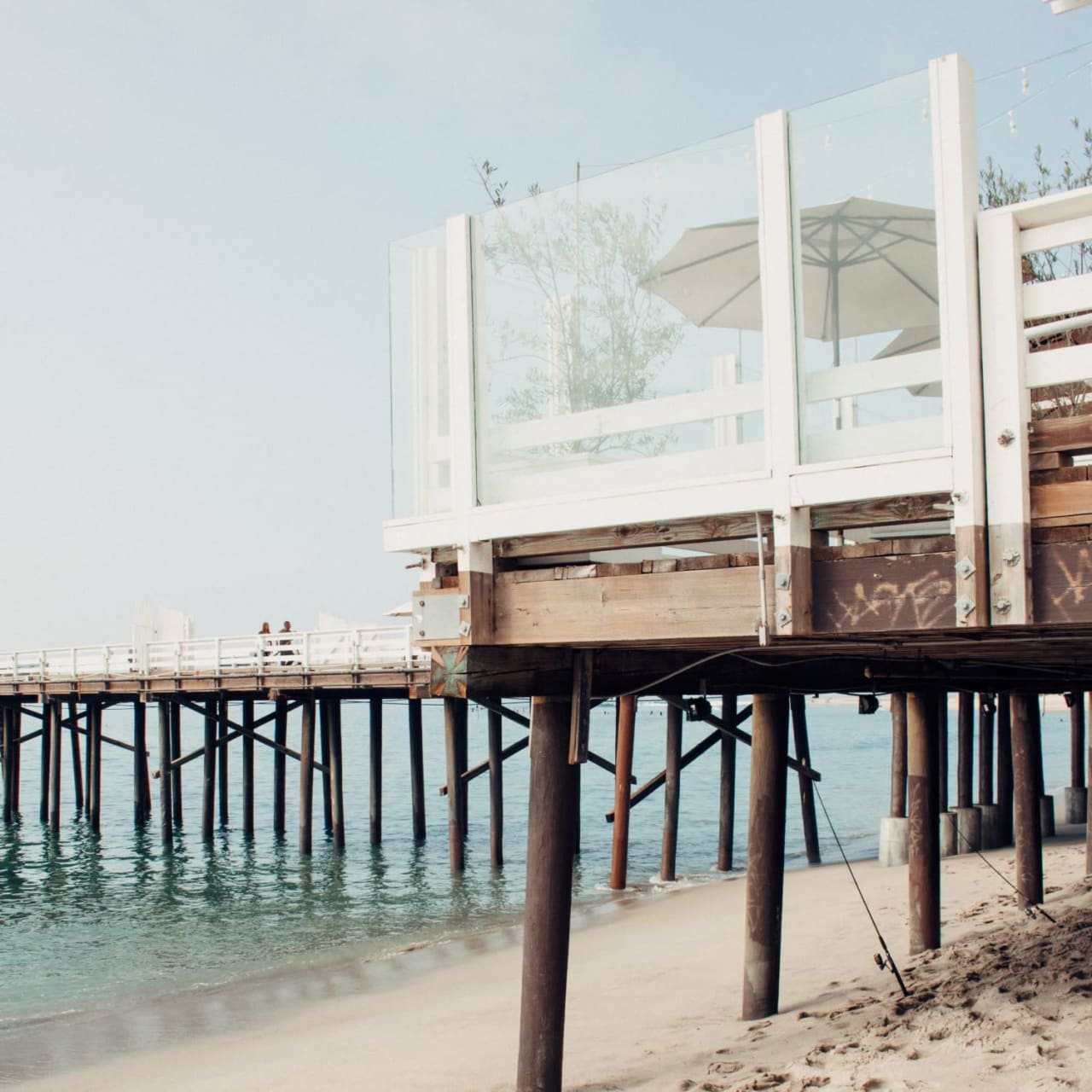 coastal park with restaurant in La Jolla