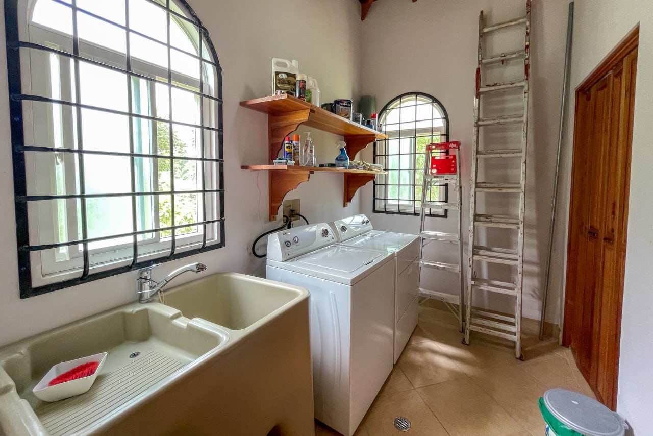 Classic Spanish Colonial Style 3-Bedroom Home Jungle View Home With Solid Construction In A Desirable Gated Community In Ojochal Costa Rica