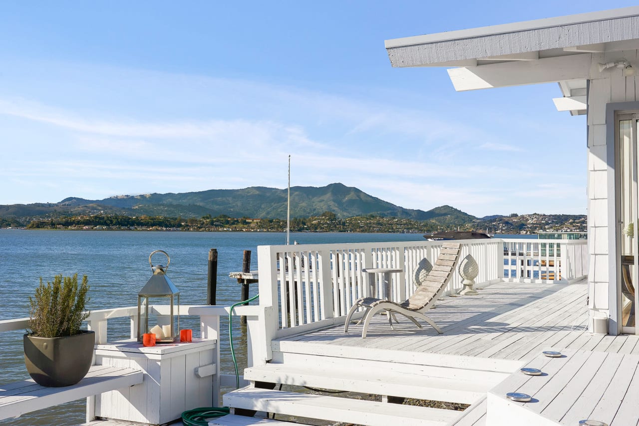 Waterfront Golden Gate View Home with Private Pier- Represented Buyer