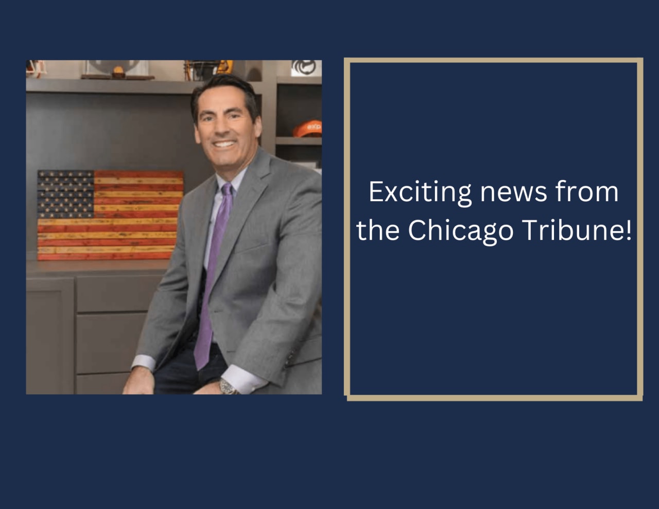 Exciting news from the Chicago Tribune! 