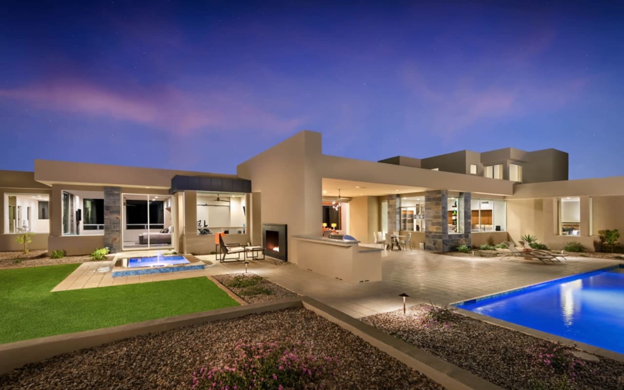 Ultra modern luxury home at the base of Camelback Mountain