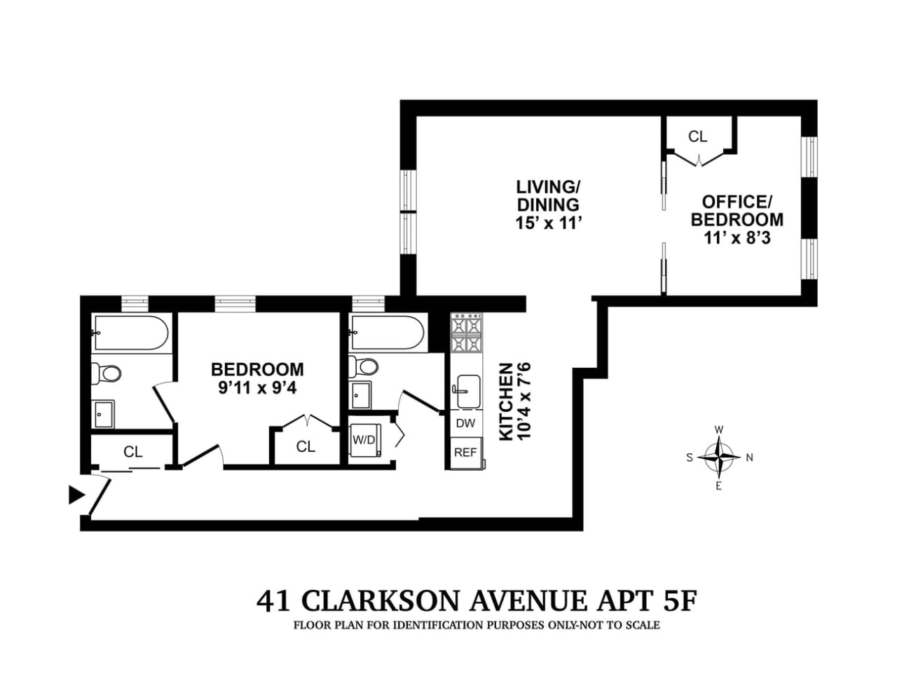 41 Clarkson Avenue, 5F