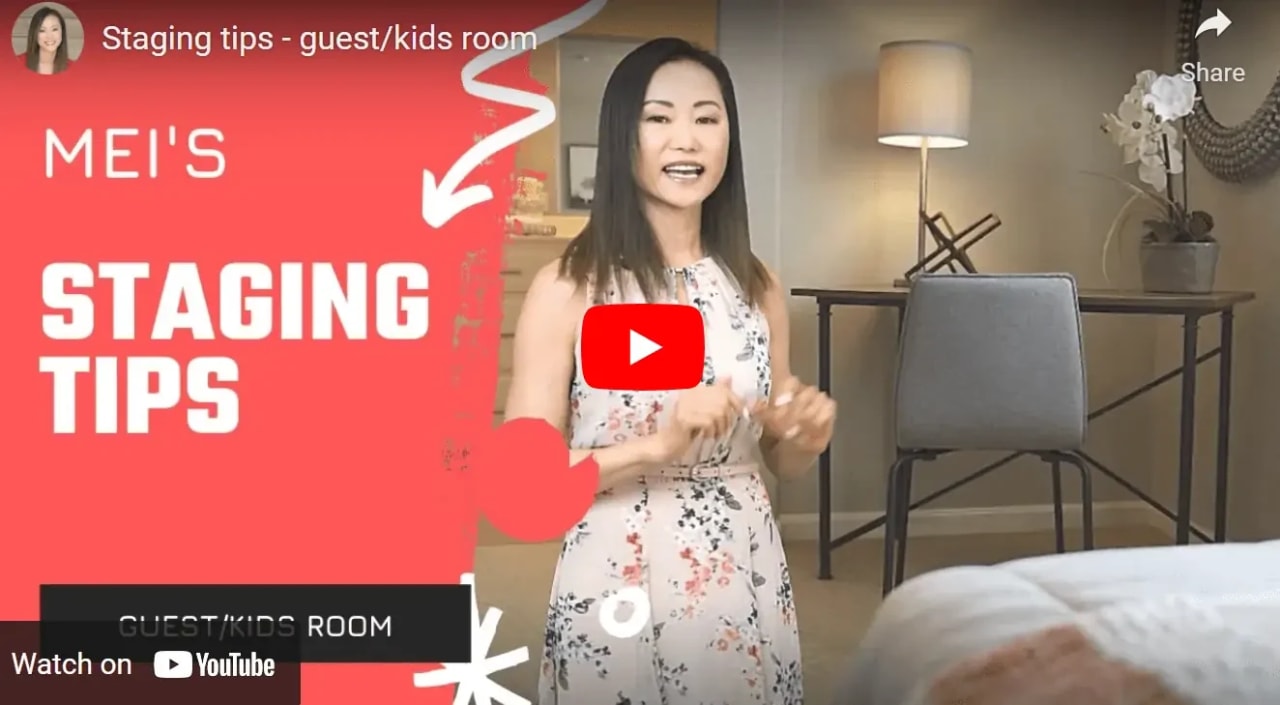 Staging Tips – Guest/Kids Room