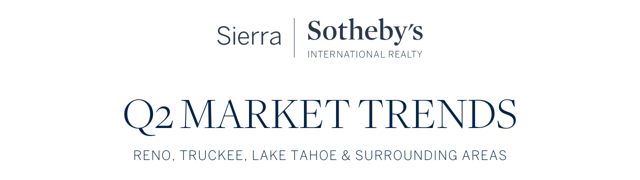 Second Quarter Tahoe Real Estate Insights