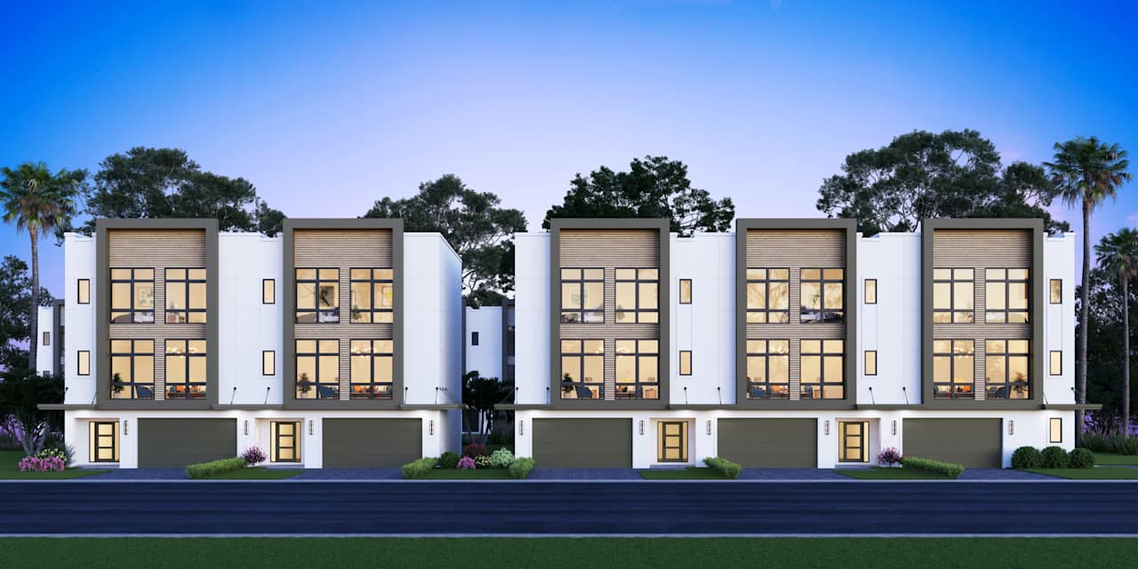 The Harper and The Samson South Tampa Townhomes For Sale