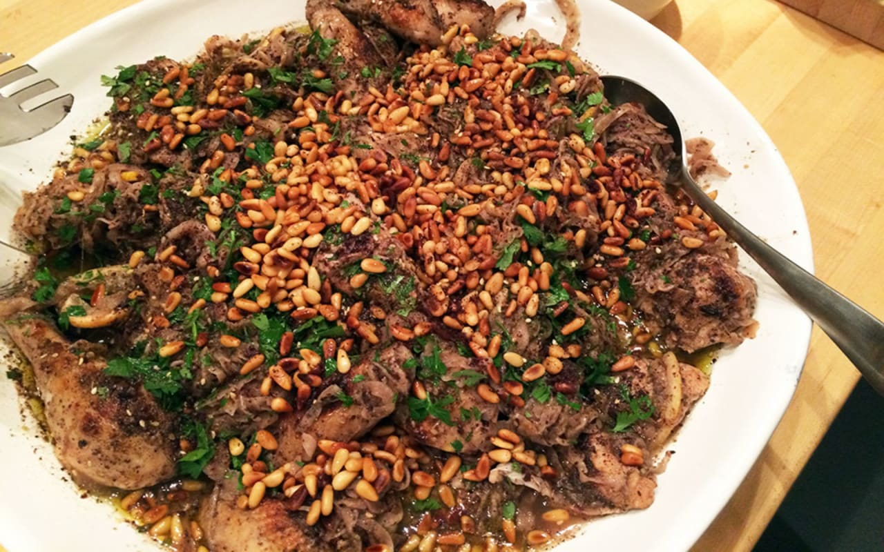 Za’atar Roast Chicken Garlic Yogurt Sauce Blog