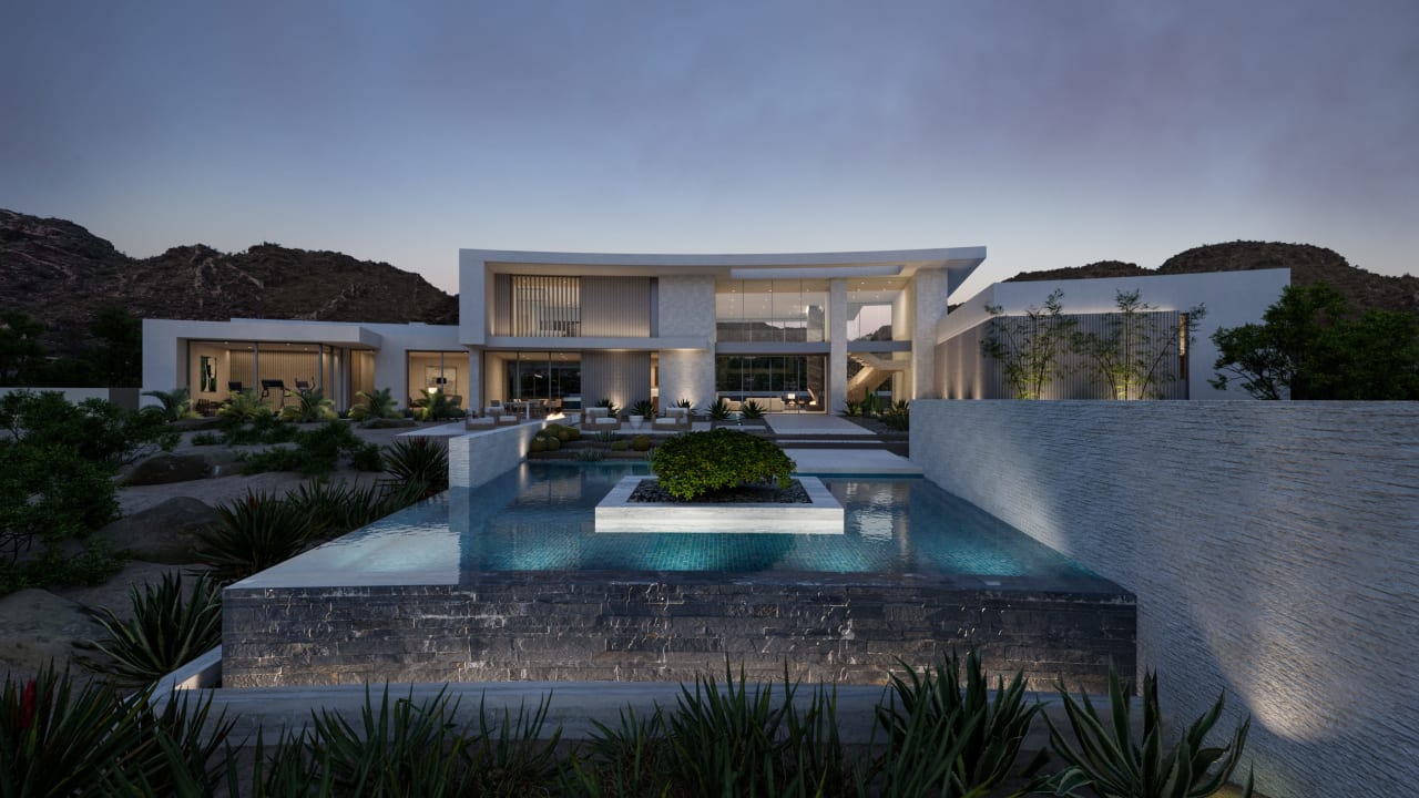 Ultra-Luxury Radius Custom Home in Arizona