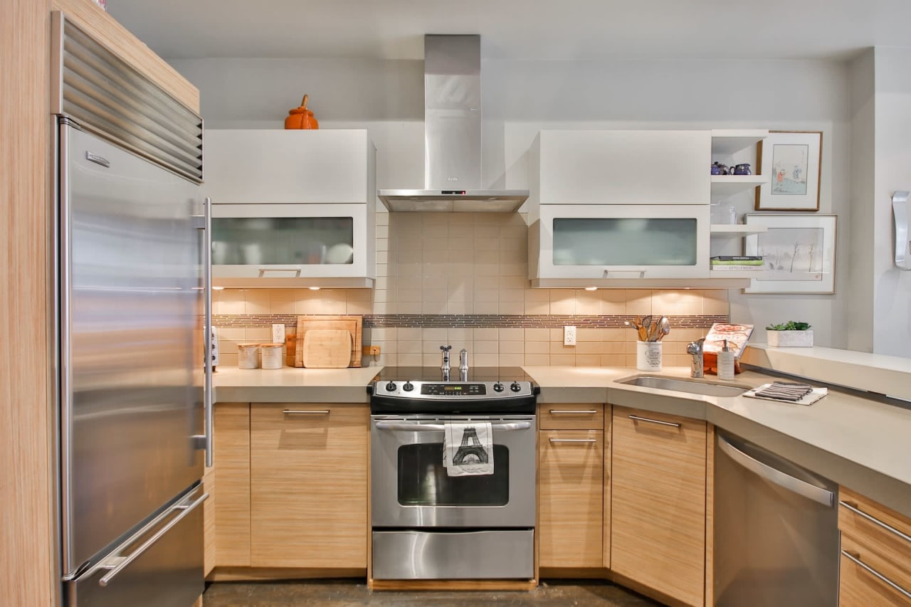 A beautiful kitchen, showcasing exquisite design and functionality.