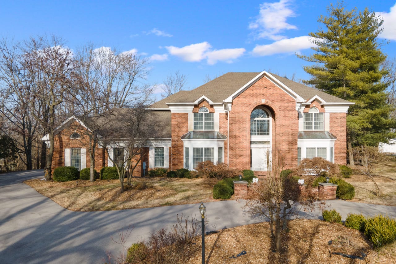 One and a Half Story Home on 1.4 Acres on Charming Masonridge Road