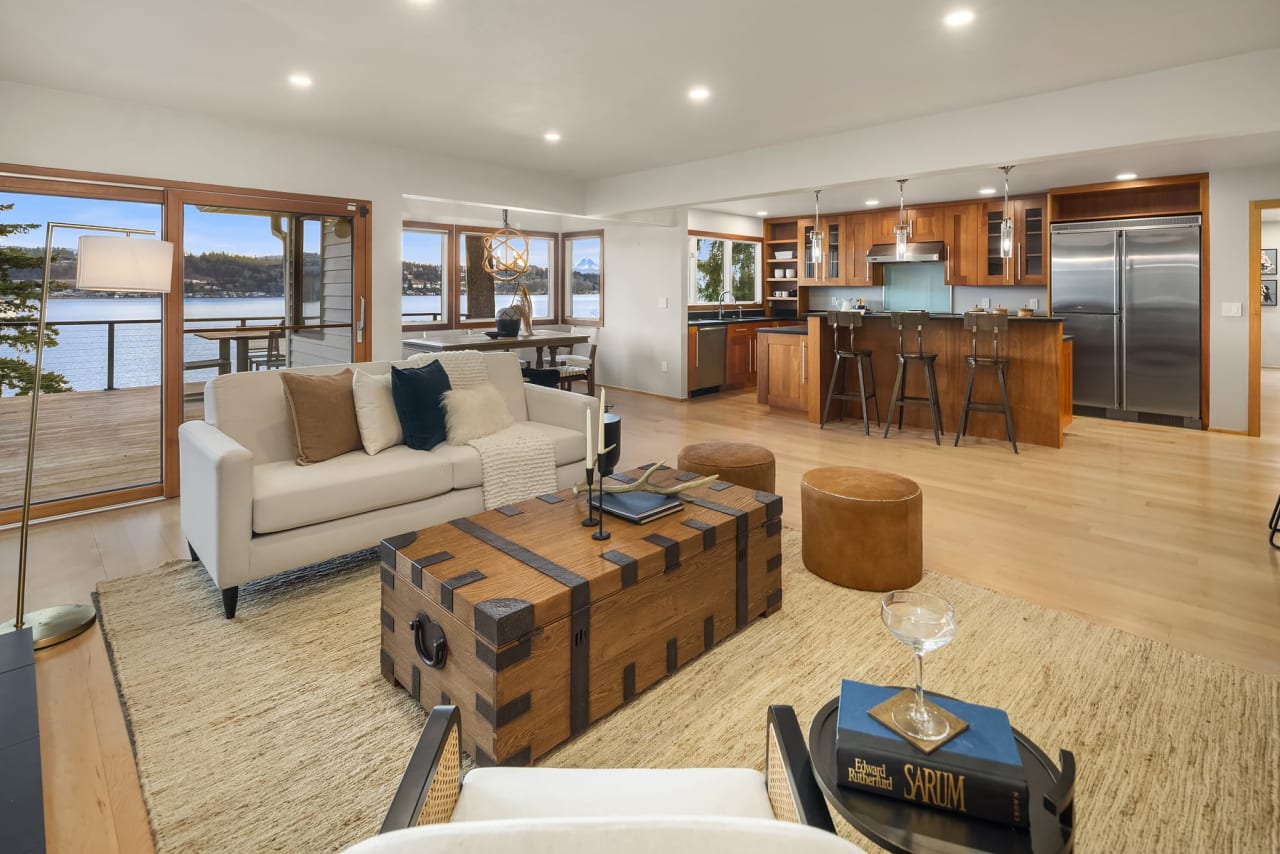 Breathtaking Northend Shared Waterfront Kelly Weisfield Seattle Real Estate
