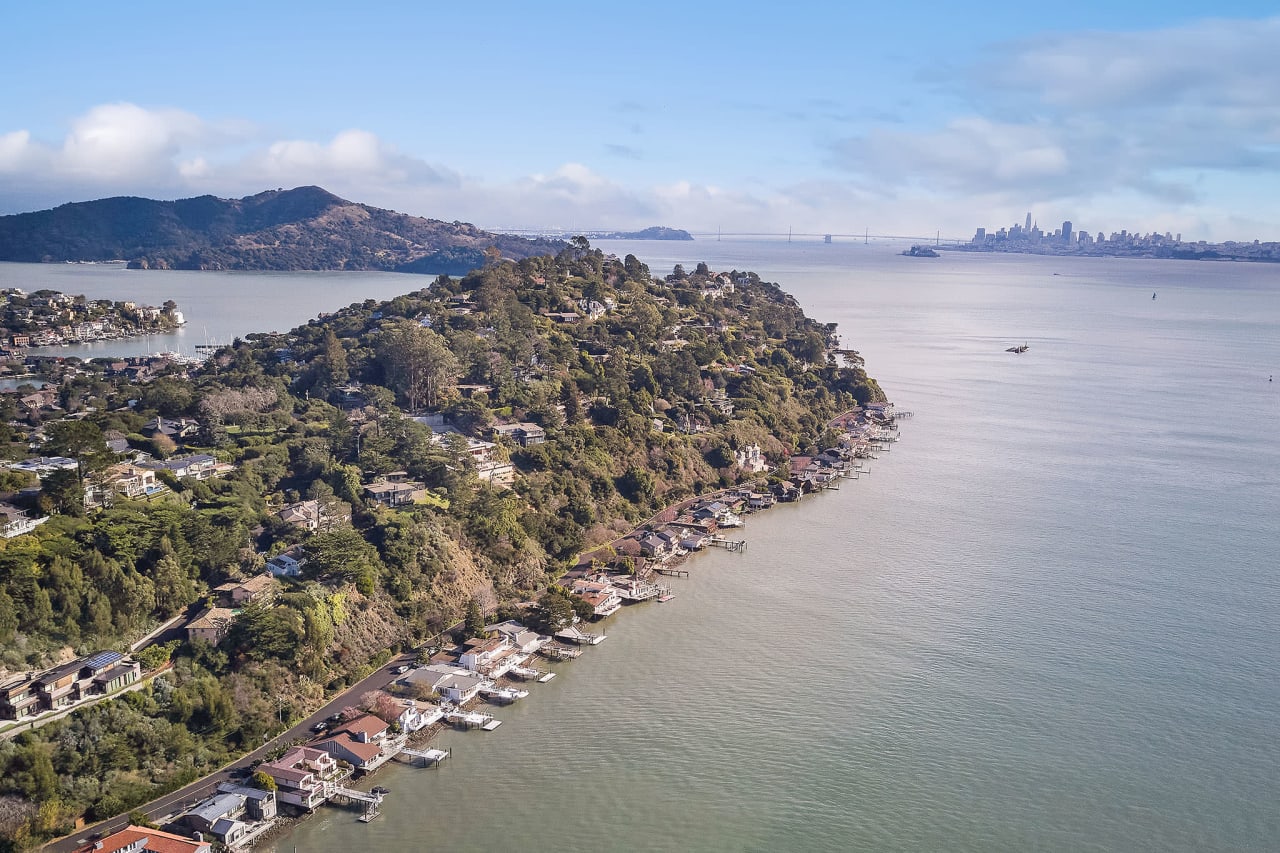 Waterfront Golden Gate View Home with Private Pier- Represented Buyer