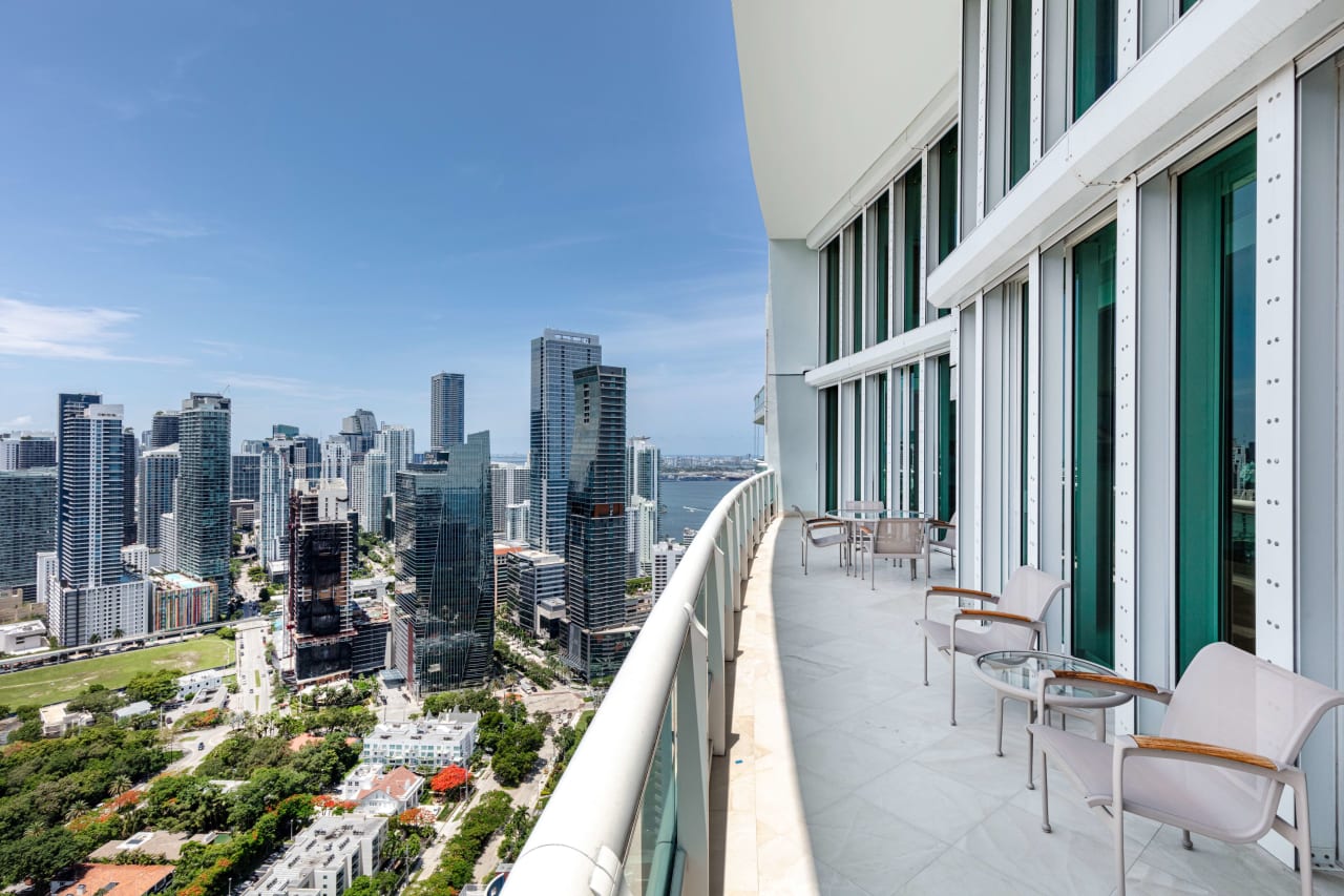 Santa Maria Brickell Duplex PH with Boat Dock