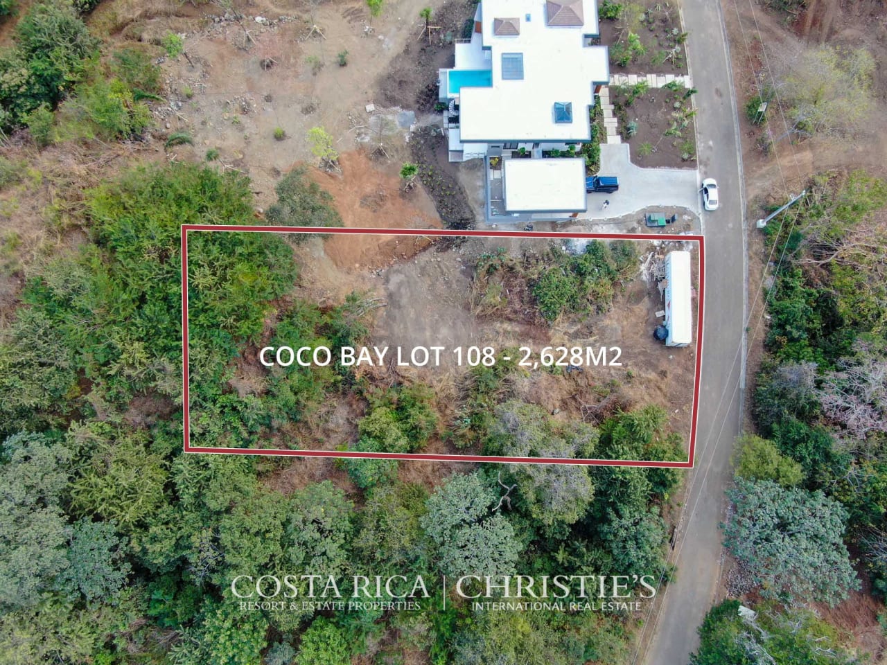 Nature view lot, Coco Bay Estates lot 108 