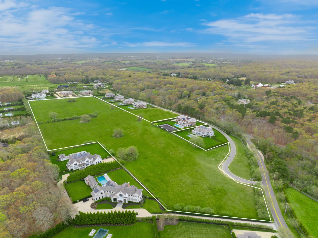 18.8+ Acre New Construction Compound in Water Mill