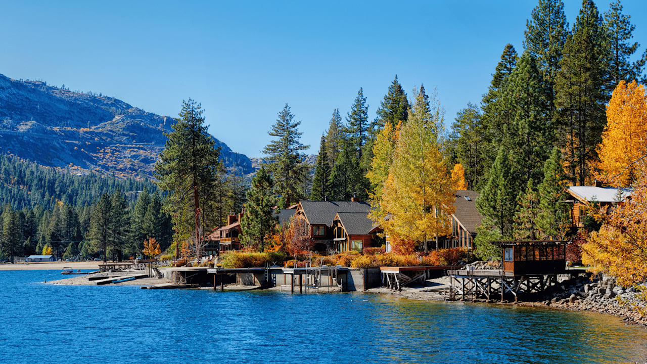 Best Boating and Beach Access Communities in Truckee Tahoe Lakefront