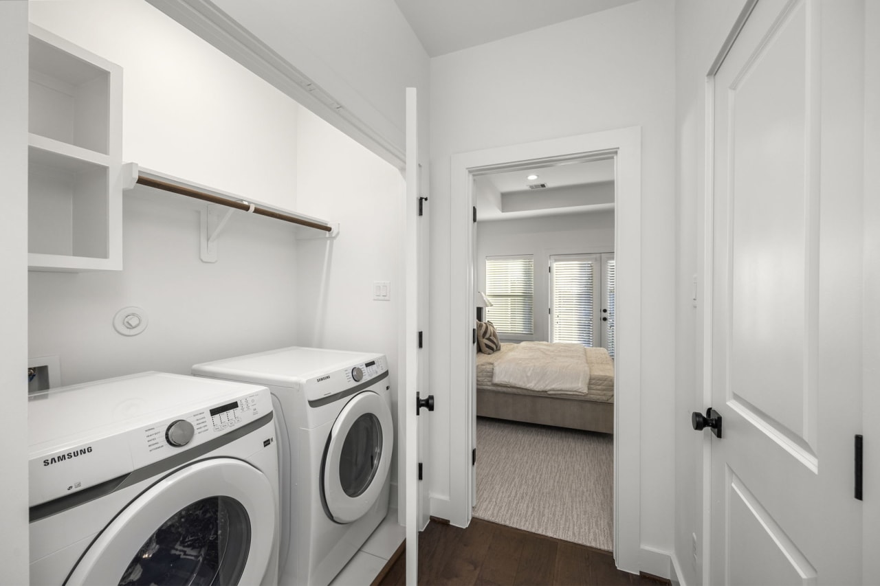 model laundry room