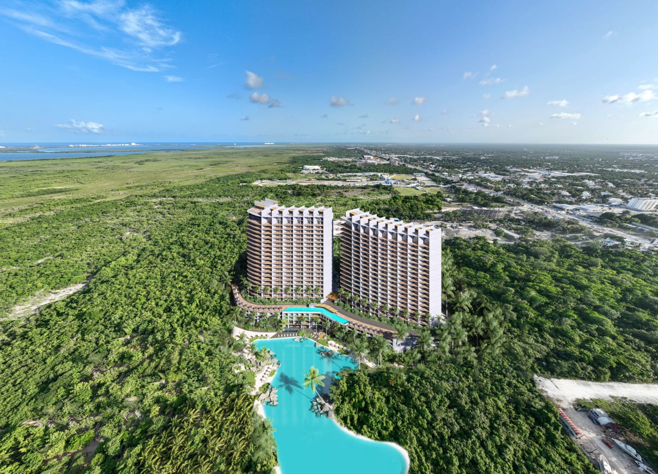 NEW Luxury Project Condo for Sale in Cancun with Lagoon and Ocean View