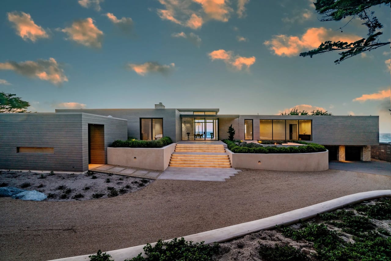 Beachside Contemporary Masterpiece - 1145 Spyglass Hill Road, Pebble Beach