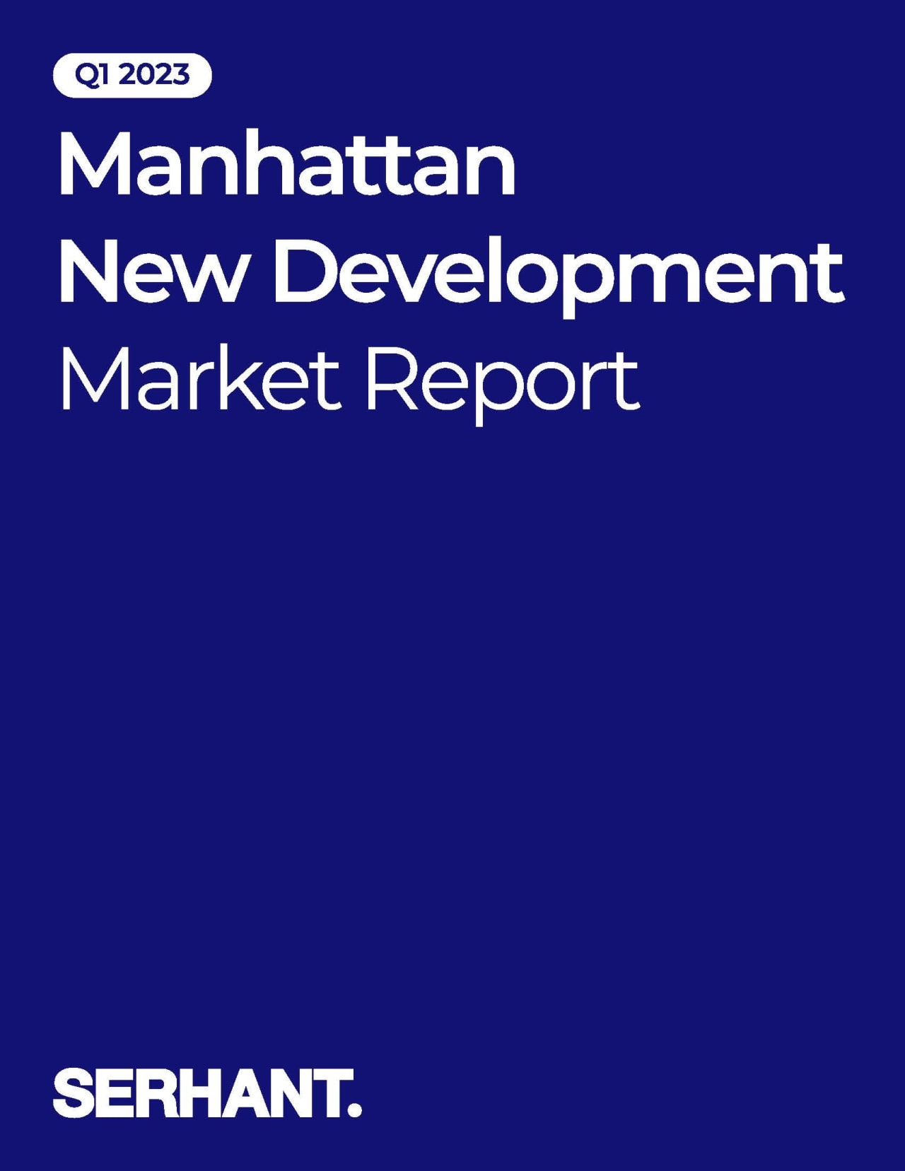 2023 Q1 Manhattan New Development Report