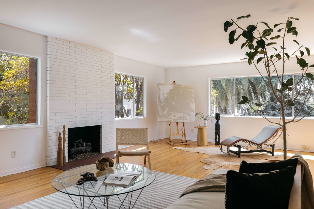 A Trophy Mid Century Duplex in Silver Lake