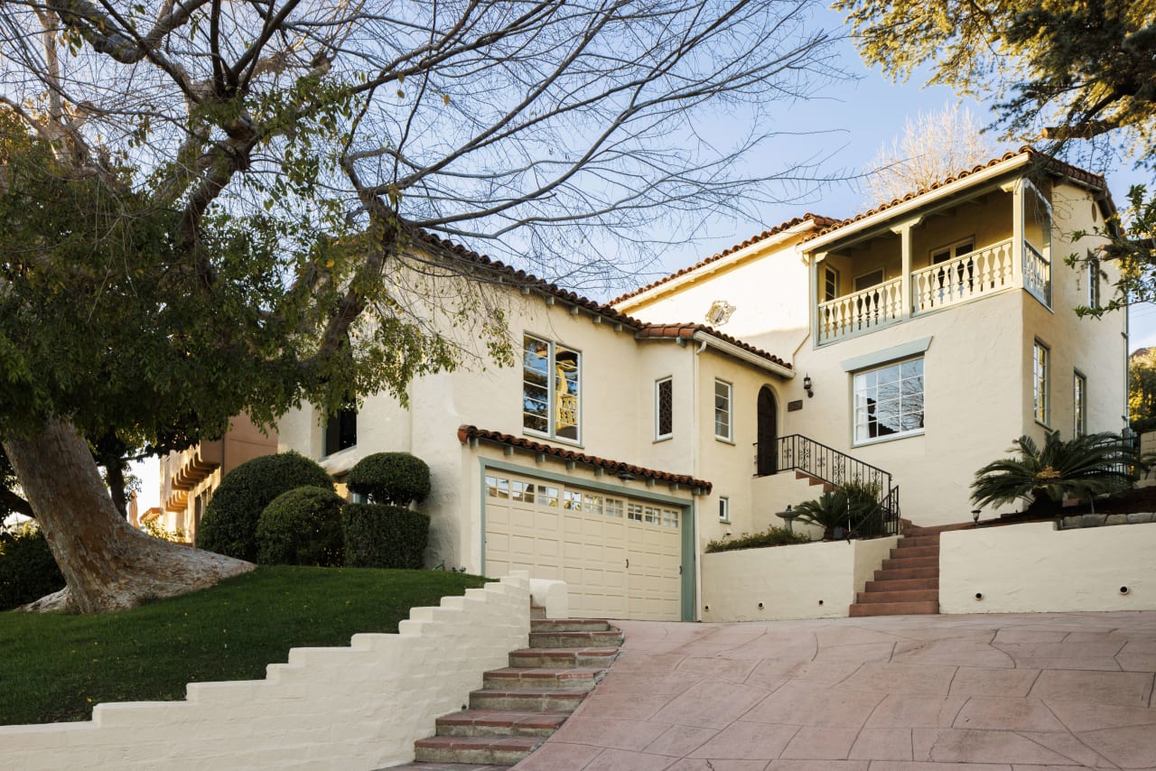 A restored Spanish Colonial Revival in Glendale