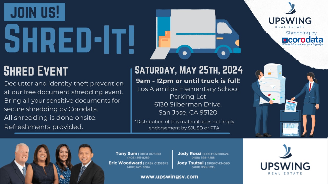 Shred It! - Safeguard Your Information at Our Shredding Event!