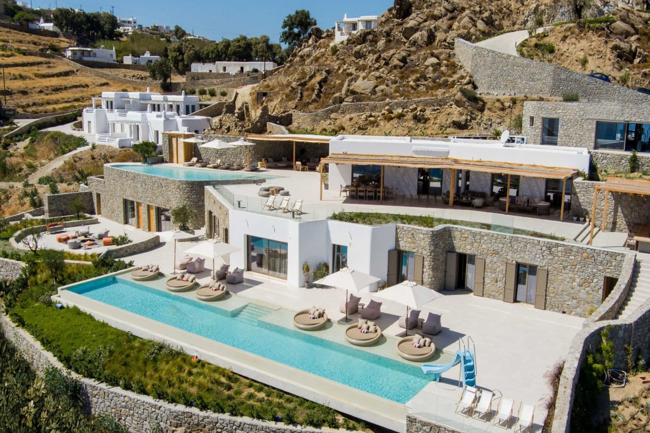 Villa Serenity, Psarou, Mykonos, Greece