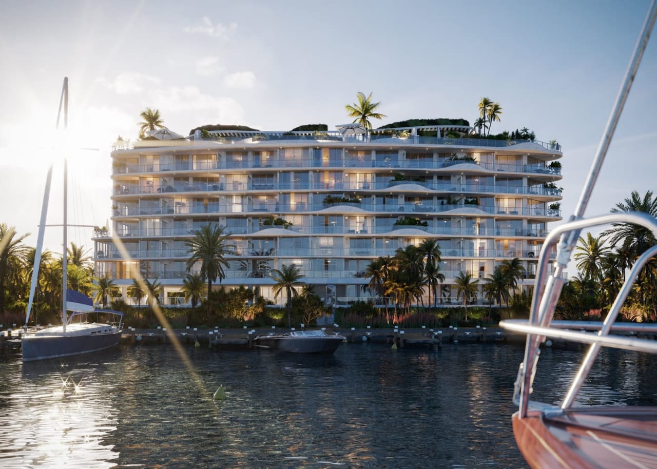 Immerse yourself in luxury living at ONDA alongside Biscayne Bay