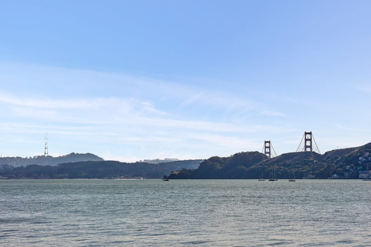 Waterfront Golden Gate View Home with Private Pier- Represented Buyer