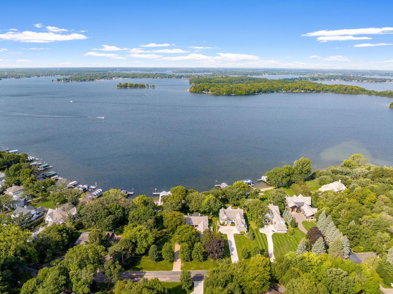 A Build Site on Lake Minnetonka's Finest Stretch of Beach