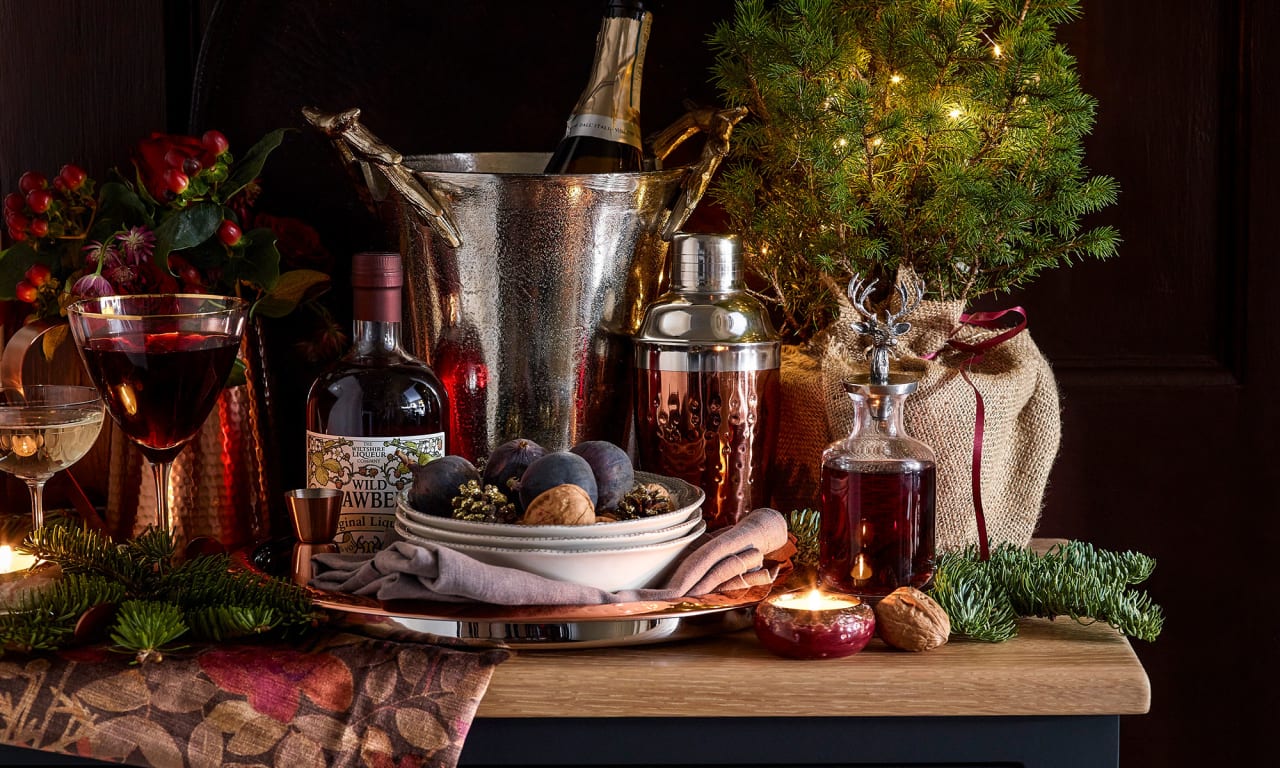 Up Your Entertaining Game With a Stylish Home Bar this Christmas