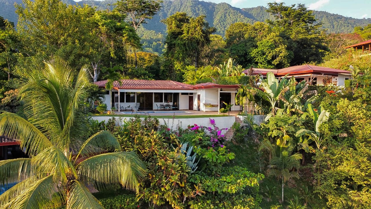 A 3-Bedroom Home With Spectacular Pacific Ocean View On The Edge Of Ojochal