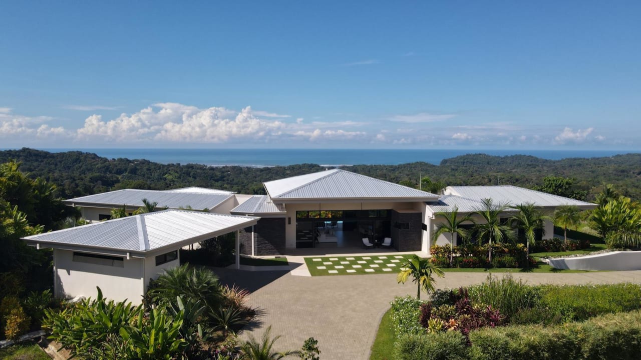 Elegant, Modern Ocean View Home on 2.75 Acres