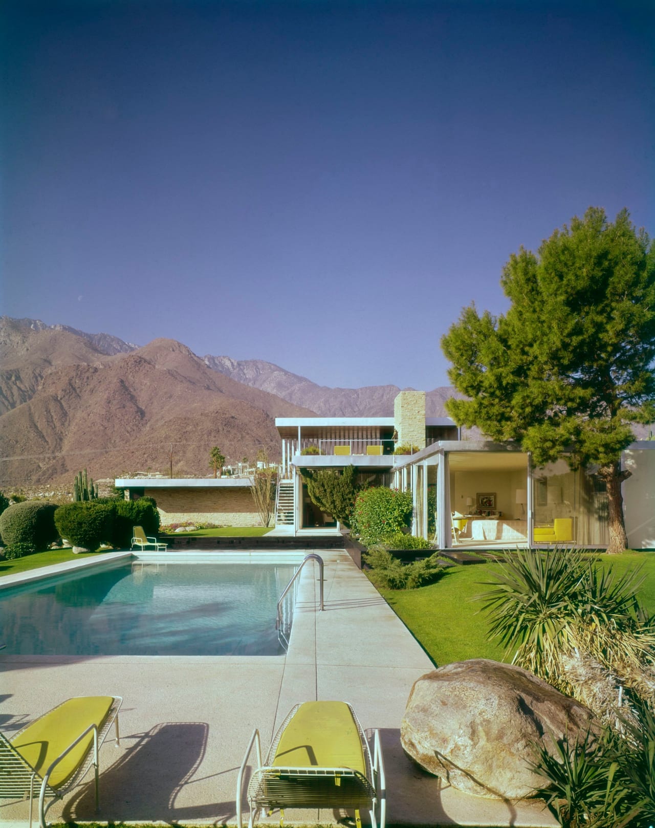 The Kaufmann Desert House designed by Richard Neutra